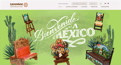 Desktop Screenshot of muebleslacandona.com